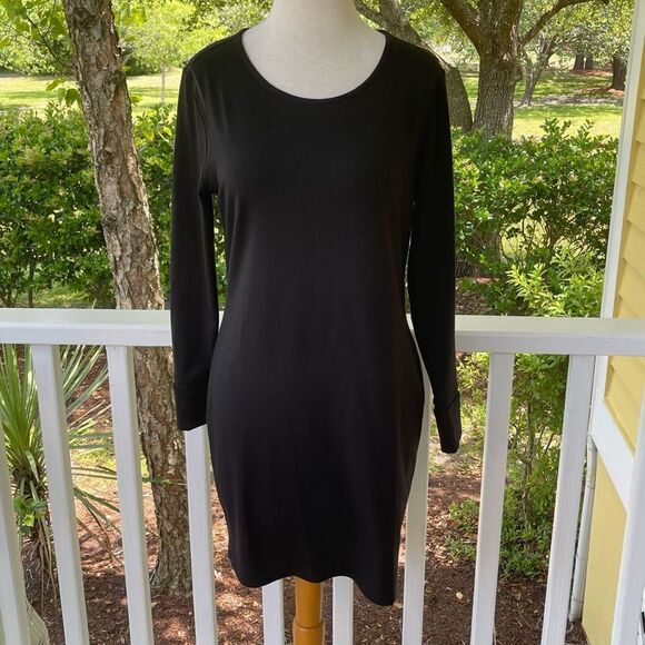 Athleta Industry Weekday Dress | Black - Picture 1 of 6